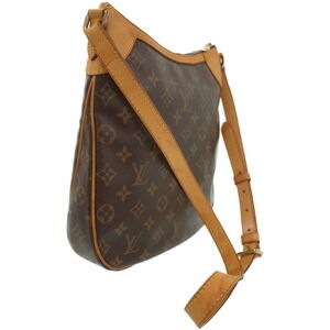Louis Vuitton Monogram Odeon Brown Bag Leather Shoulder